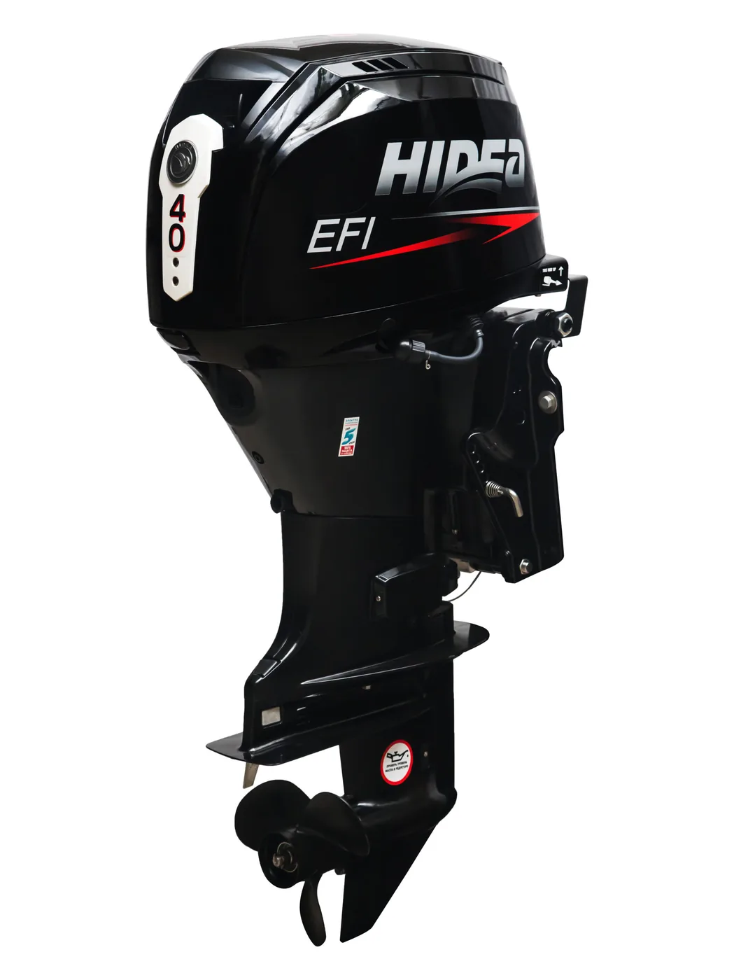 Мотор Hidea HDEF40FES-T EFI (дистанция): общий вид
